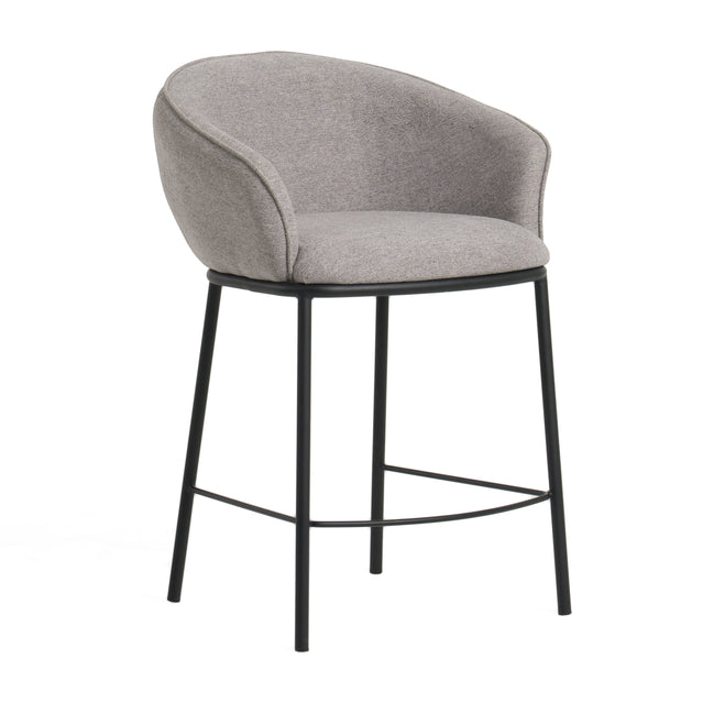 Rumi - Modern Grey Counter Stool