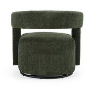 Ryan - Modern Olive Green Fabric Swivel Accent Chair - image 3
