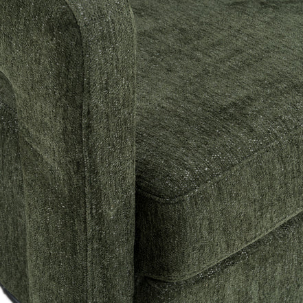 Ryan - Modern Olive Green Fabric Swivel Accent Chair - image 4