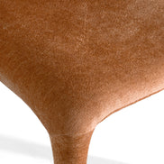 Saehee - Modern Rust Velvet Dining Chair - image 4