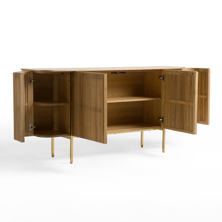 Sandy - Modern Natural Ash Buffet - image 3