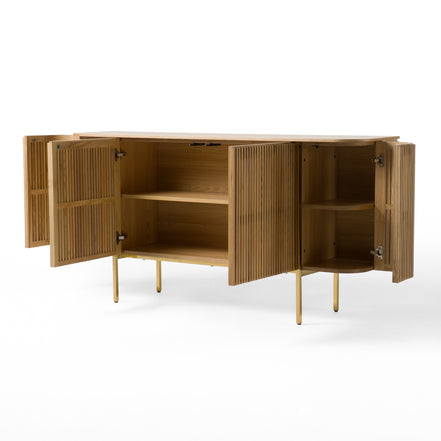 Sandy - Modern Natural Ash Buffet - image 4