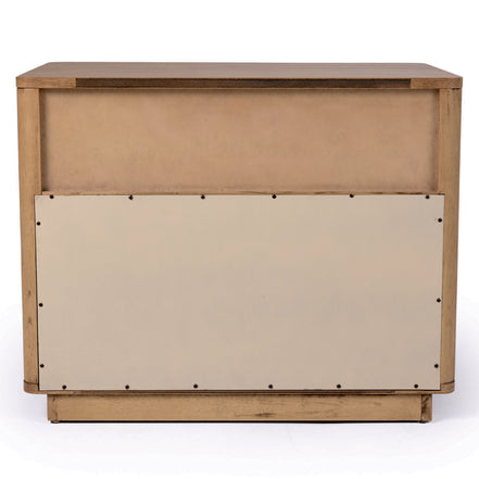 Santa Monica - Modern Natural Oak Nightstand - image 5