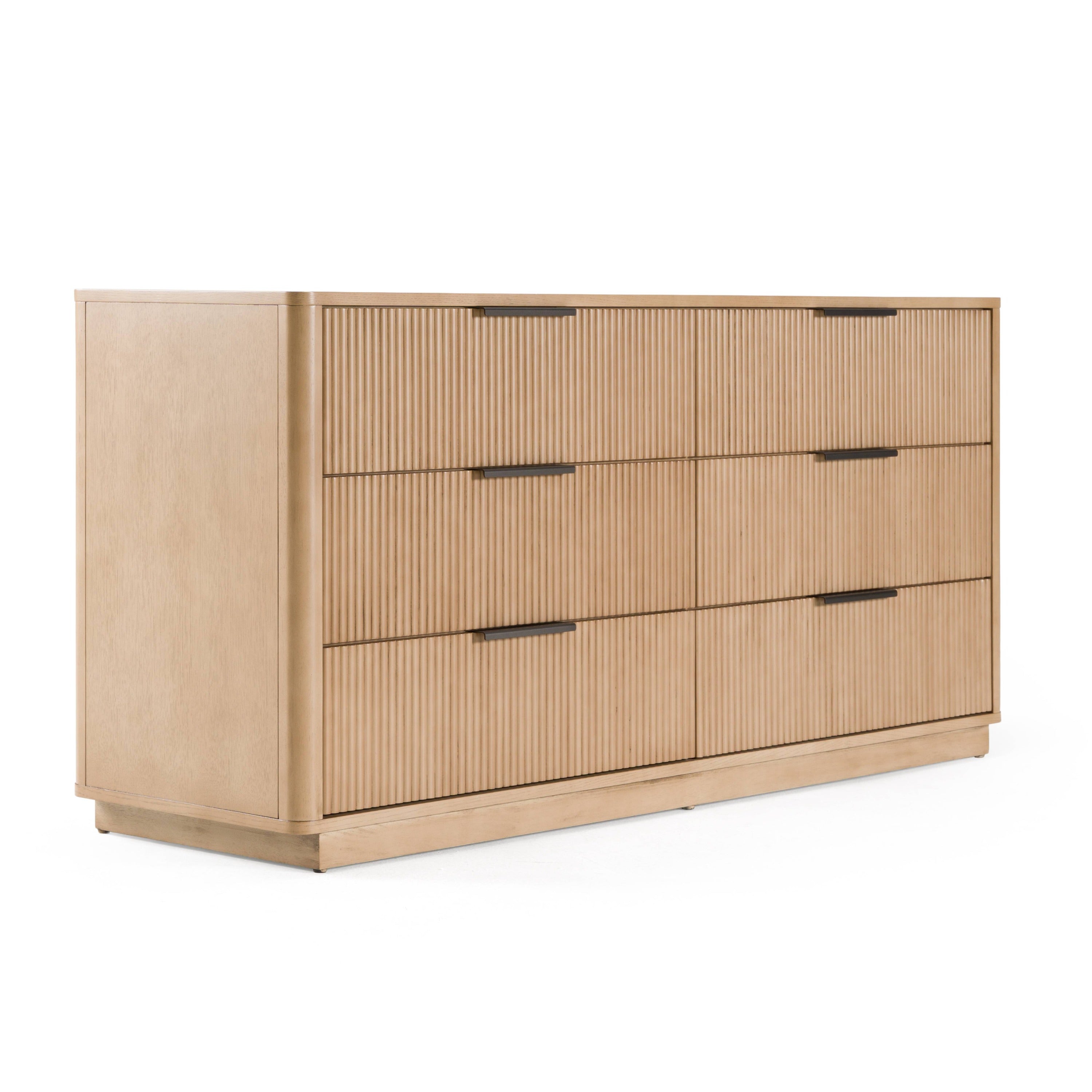 Santa Monica - Modern Natural Oak Dresser - image 3