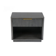 Santa Monica - Modern Grey Wash Nightstand - image 4