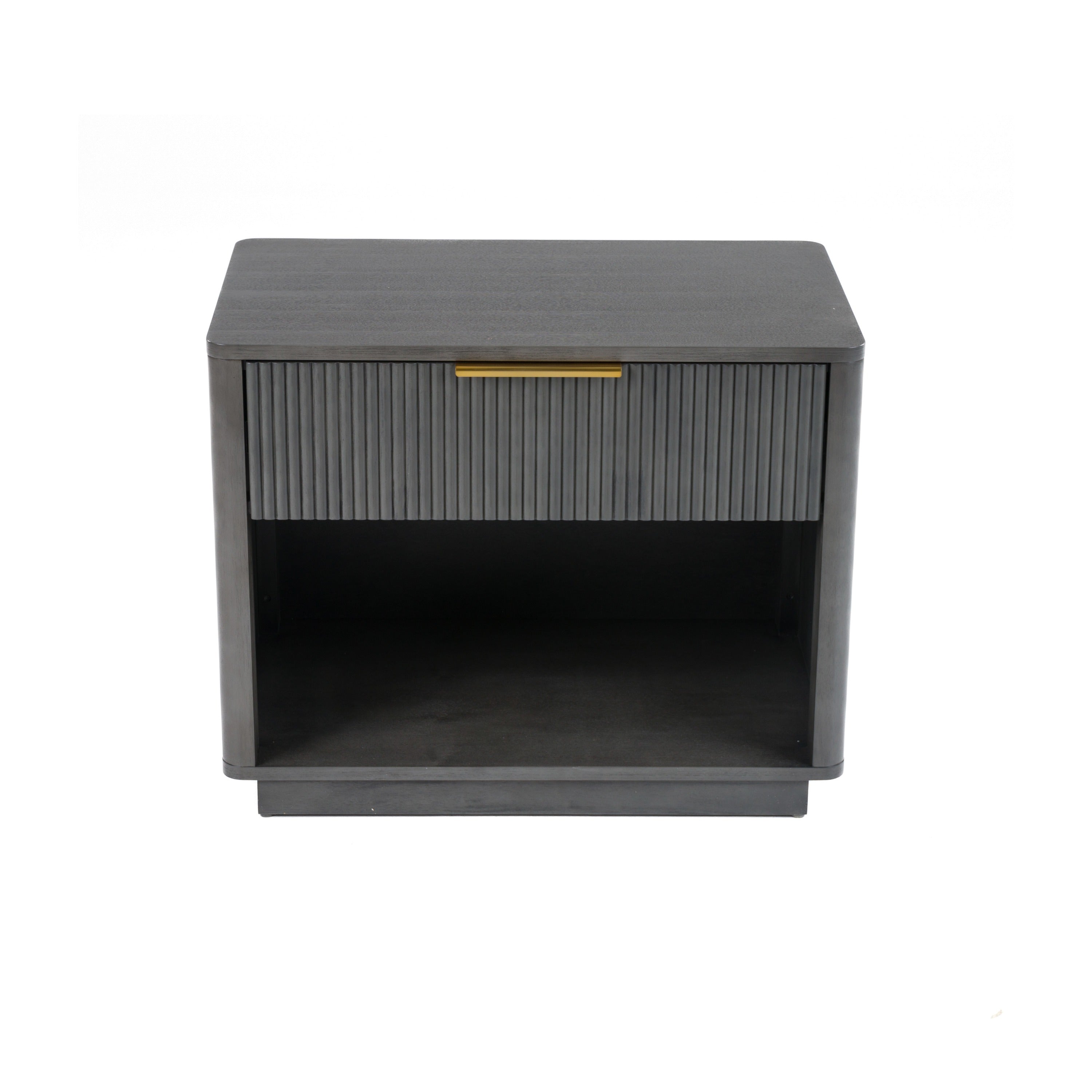 Santa Monica - Modern Grey Wash Nightstand - image 4