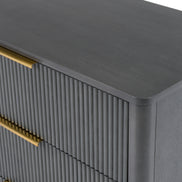 Santa Monica - Modern Grey Wash Dresser - image 5