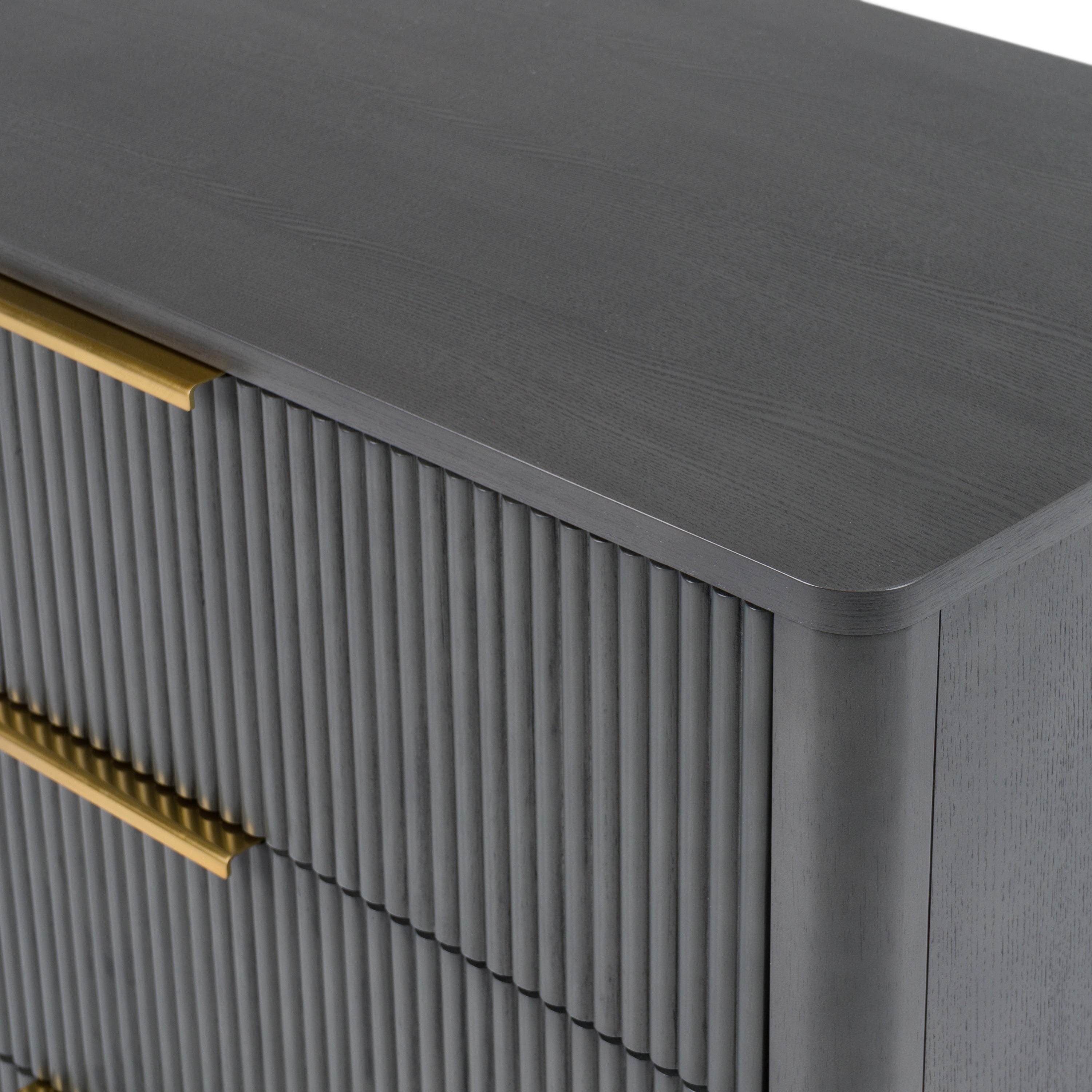 Santa Monica - Modern Grey Wash Dresser - image 5