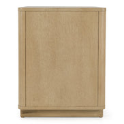 Santa Monica - Modern Natural Oak 3 Drawer Nightstand - image 2