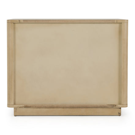 Santa Monica - Modern Natural Oak 3 Drawer Nightstand - image 3