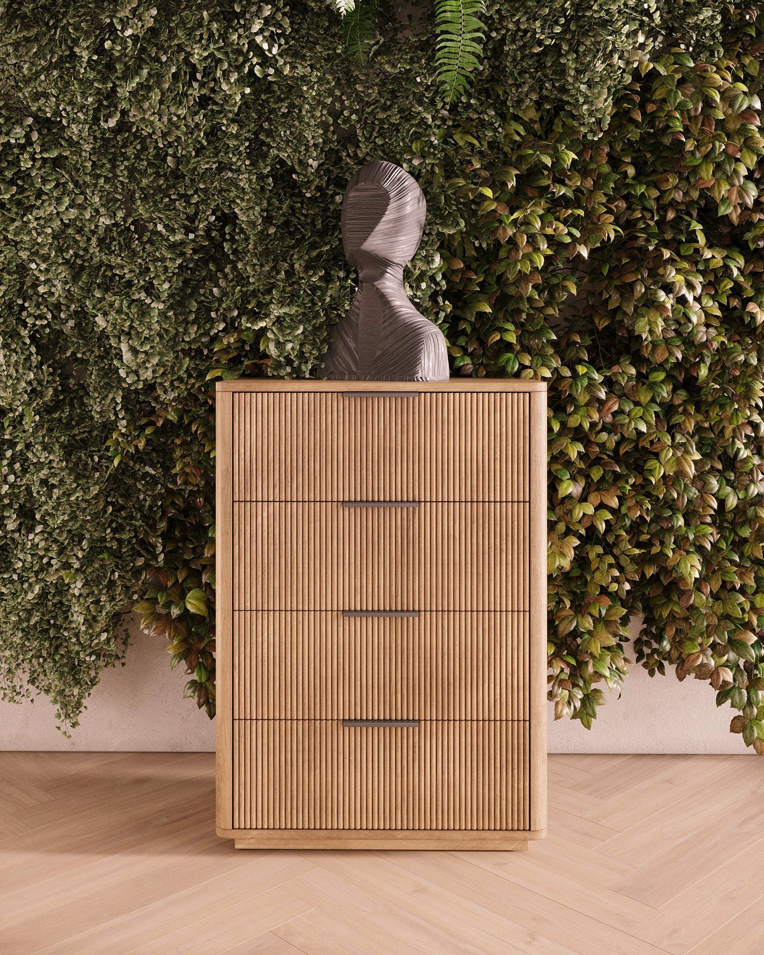 Santa Monica - Modern Natural Oak Chest - image 2