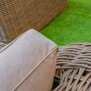 Sapelo Outdoor Beige Wicker Chair - image 5