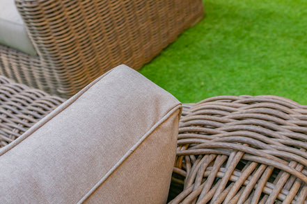 Sapelo Outdoor Beige Wicker Chair - image 5