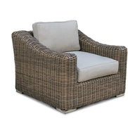 Sapelo Outdoor Beige Wicker Chair