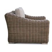 Sapelo Outdoor Beige Wicker Chair - image 2