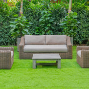 Sapelo Outdoor Grey Acacia Coffee Table - image 3