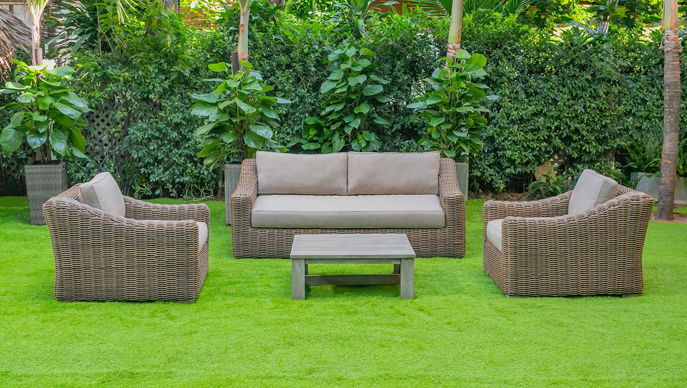 Sapelo Outdoor Grey Acacia Coffee Table - image 3