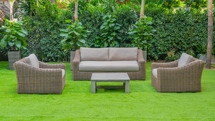 Sapelo Outdoor Grey Acacia Coffee Table - image 3