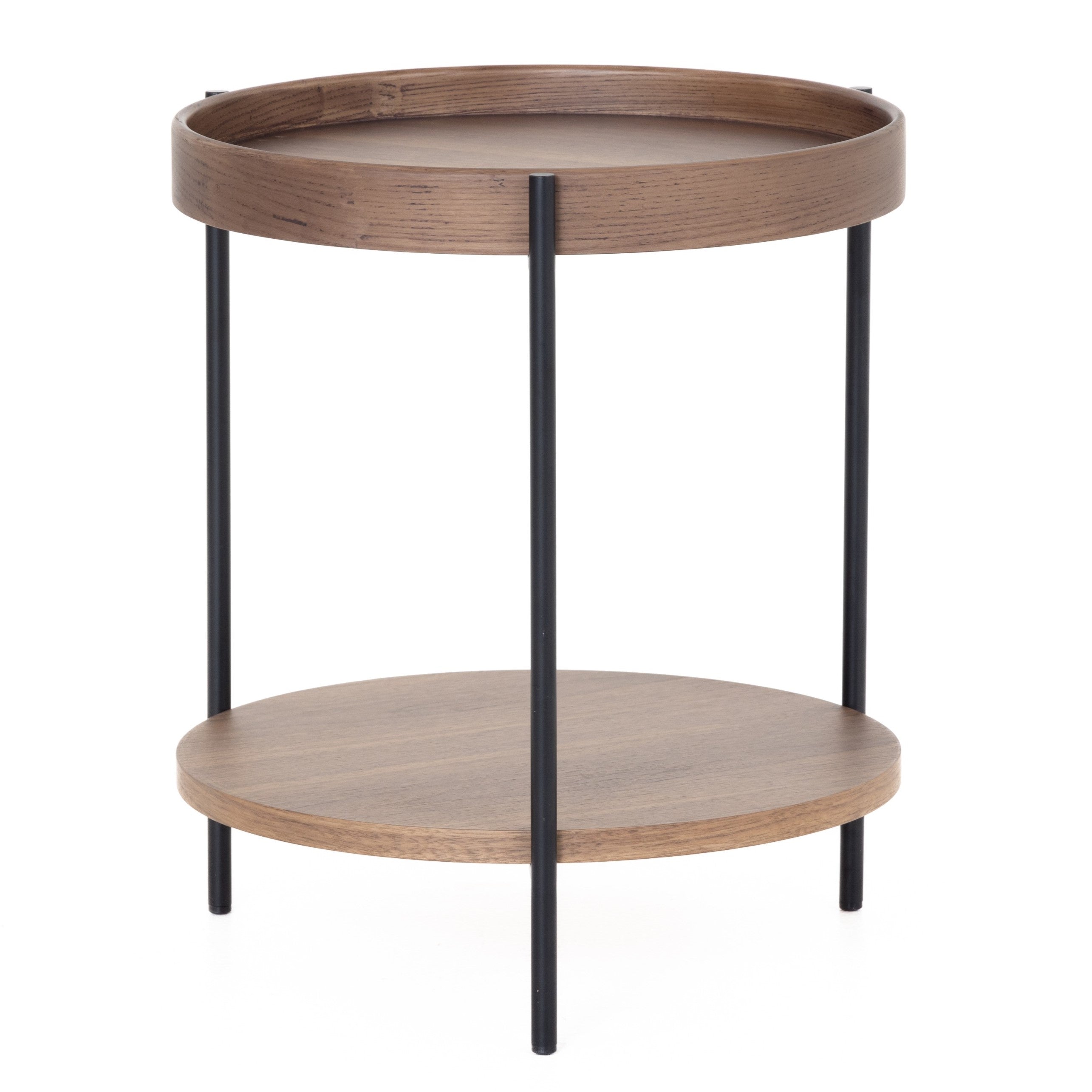 Savoy - Modern Walnut End Table - image 4