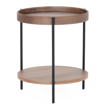 Savoy - Modern Walnut End Table - image 4