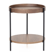 Savoy - Modern Walnut End Table - image 3