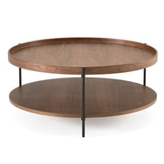 Savoy - Modern Walnut Large Coffee Table