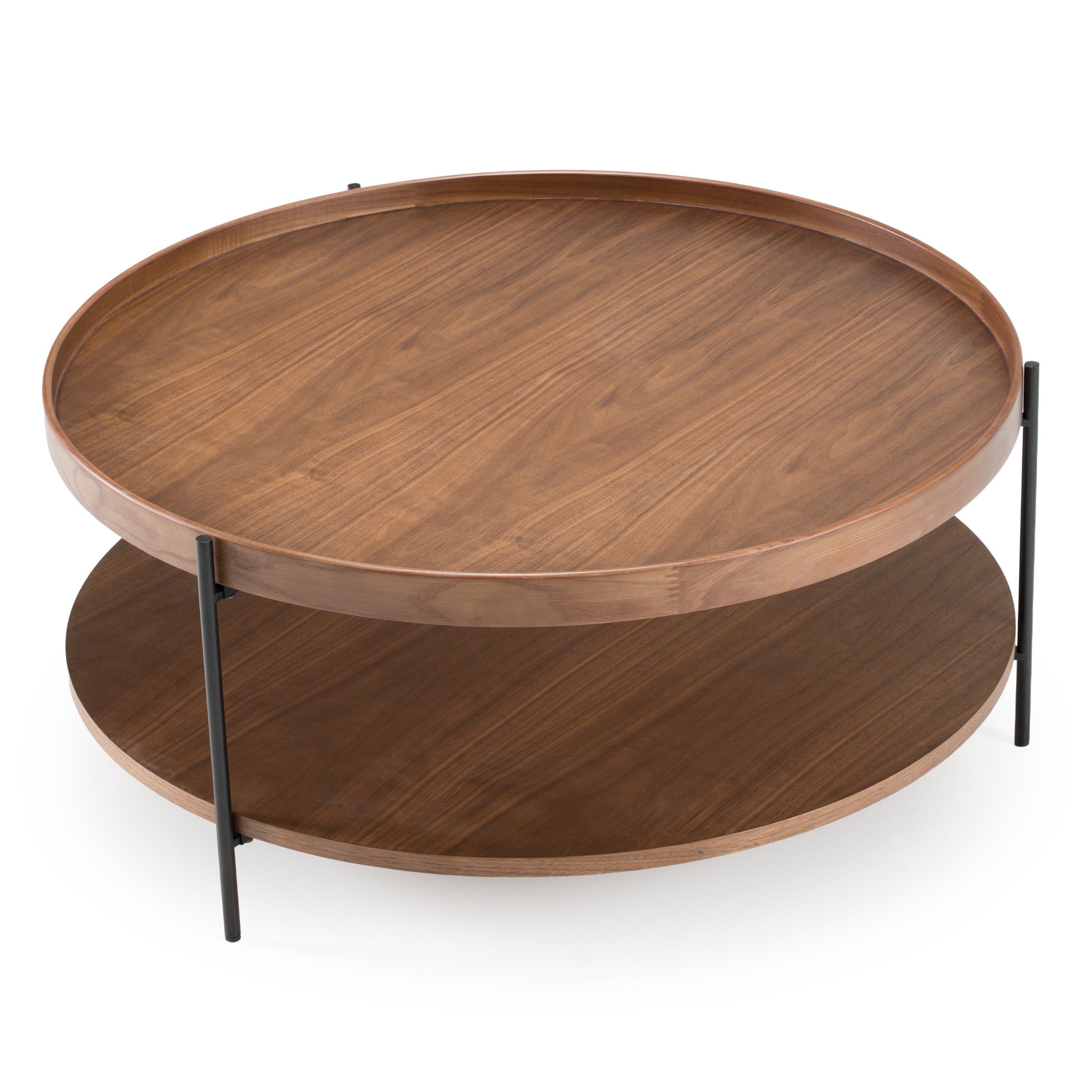 Savoy - Modern Walnut Large Coffee Table - image 2