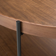 Savoy - Modern Walnut Large Coffee Table - image 3
