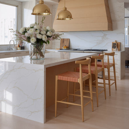 Bandani Counter Stool Tan