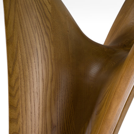 Seguin - Round Glass + Walnut Dining Table - image 5
