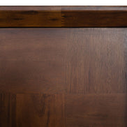 Shane - Eastern King Modern Acacia & Brass Bed - image 3