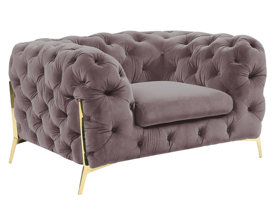 Sheila - Transitional Silver Fabric Chair - image 2