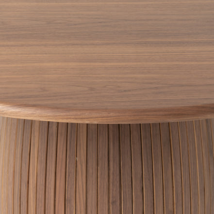 Sheridan - Mid-Century Modern Walnut Round Dining Table