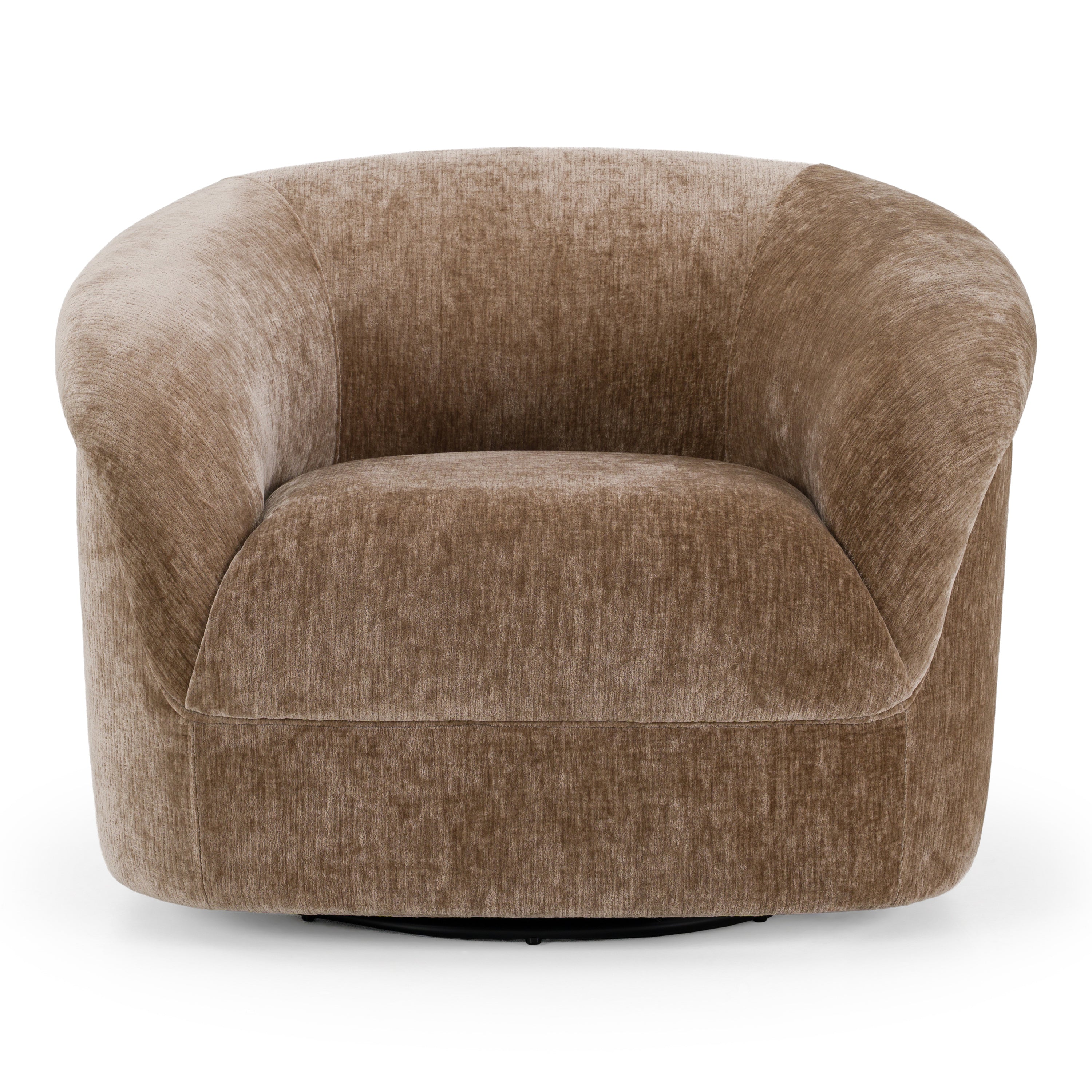 Sheth - Modern Brown Fabric Accent Chair - image 3