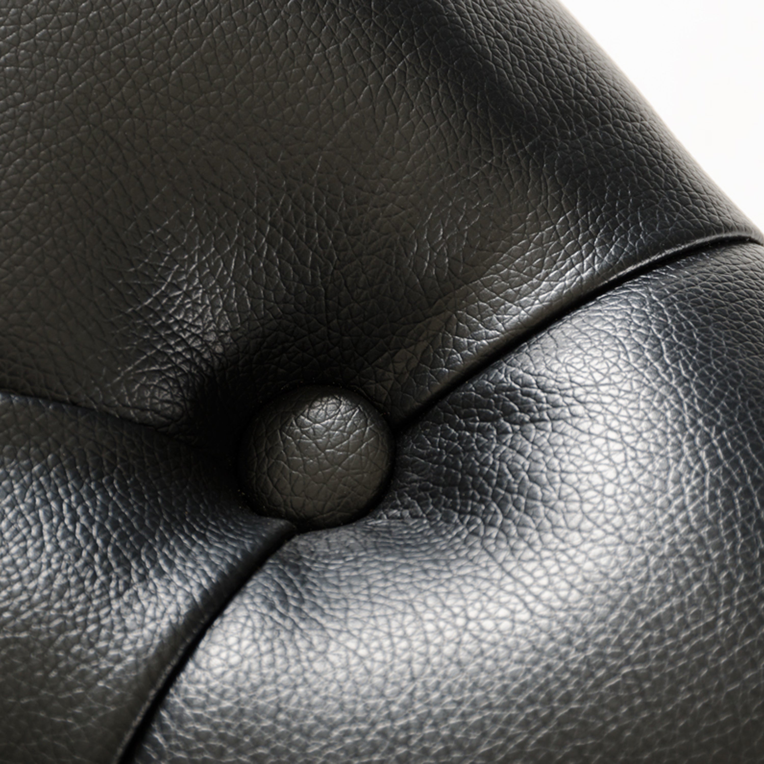 Silvie Modern Black Leatherette Dining Chair - image 5