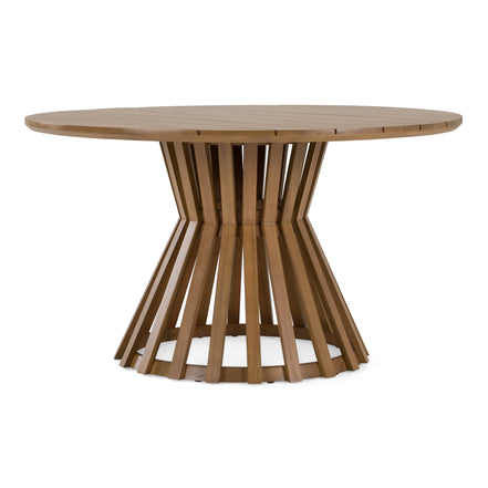 Sintra - Outdoor Eucalyptus Round Dining Table - image 3