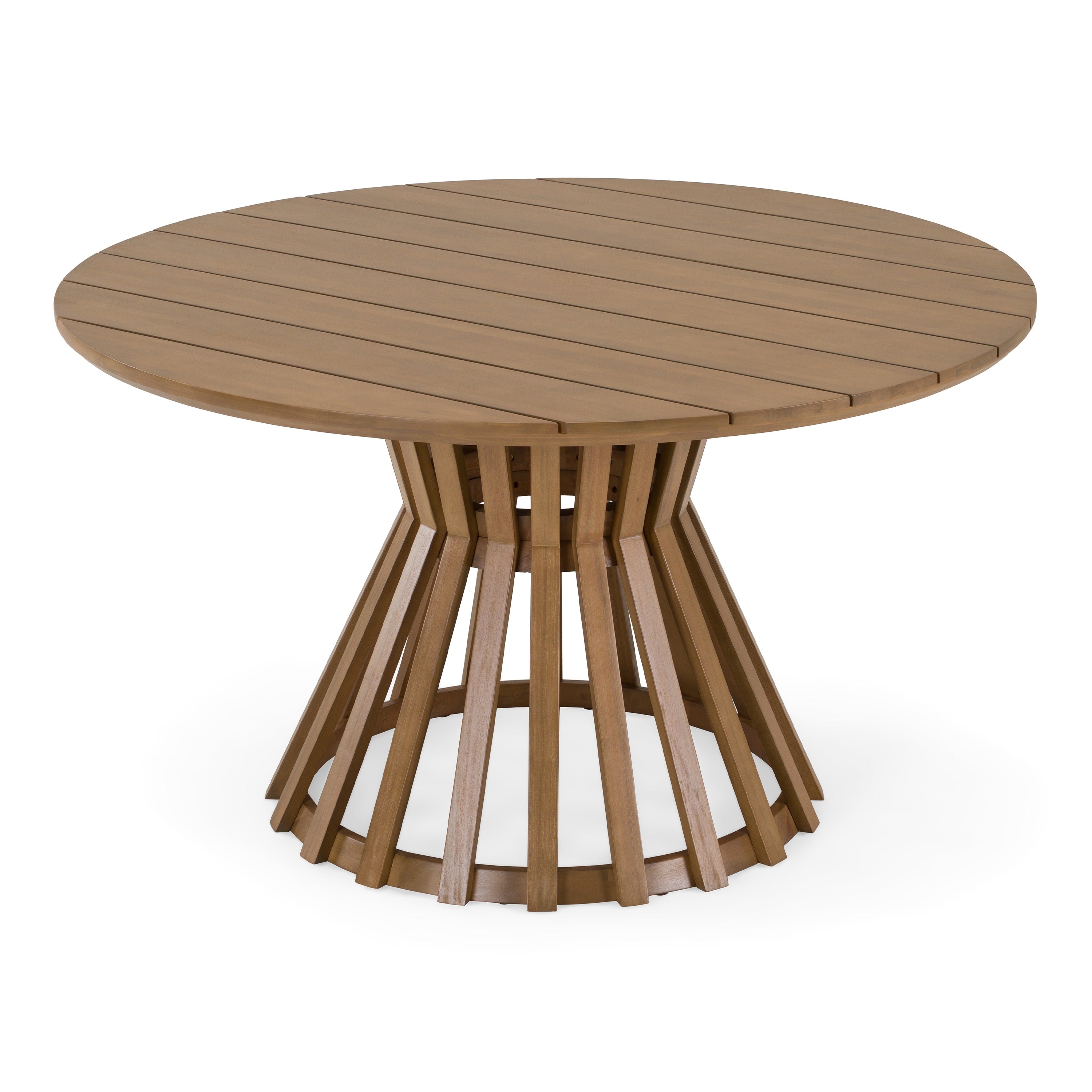 Sintra - Outdoor Eucalyptus Round Dining Table - image 4