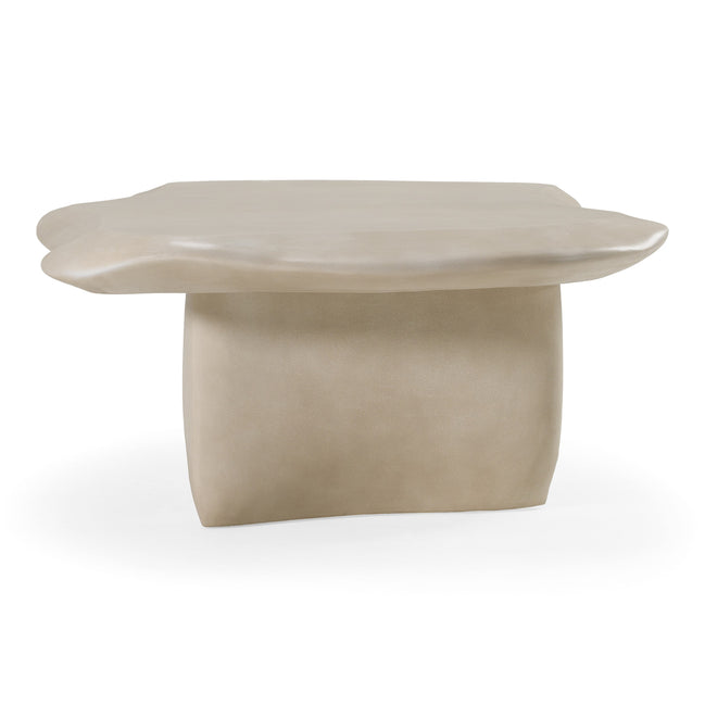 Slone - Modern Beige Concrete Coffee Table