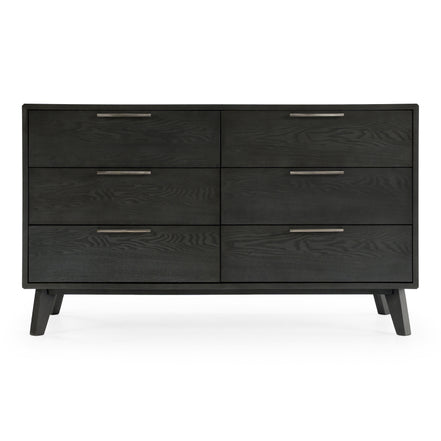 Soria Modern Grey Wash Dresser - image 4
