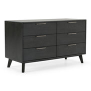 Soria Modern Grey Wash Dresser - image 5