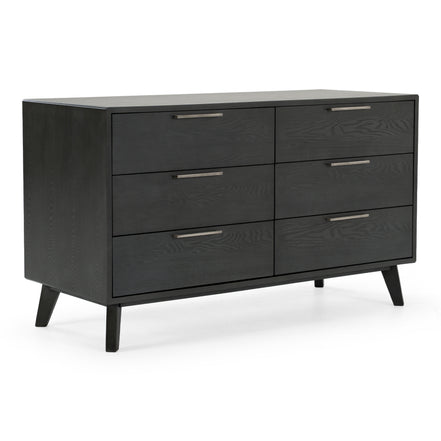Soria Modern Grey Wash Dresser - image 5
