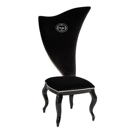 Sovereign - Transitional Black Fabric Chair (Set of 2) - image 3