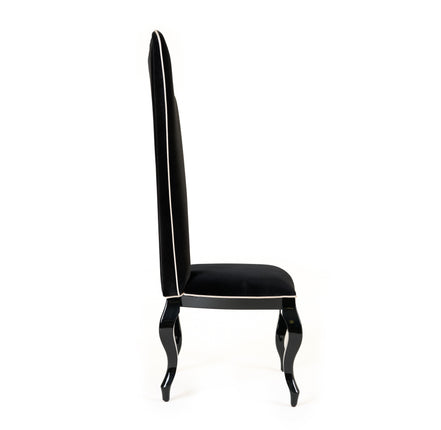 Sovereign - Transitional Black Fabric Chair (Set of 2) - image 4
