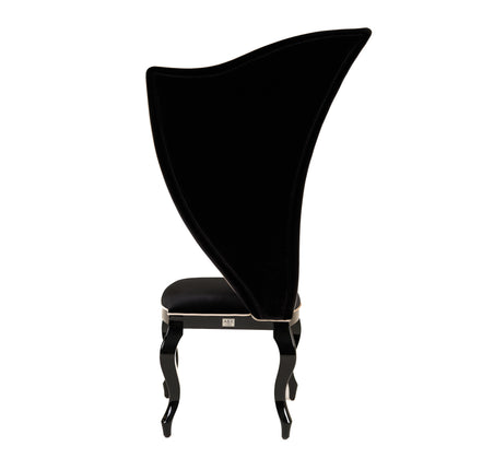 Sovereign - Transitional Black Fabric Chair (Set of 2) - image 5