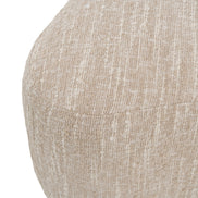 Spiro - Modern Beige Fabric Ottoman - image 5