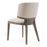 Stanley Contemporary Grey Leatherette and Grey Ash Dining Chair (Set of 2) - image 2