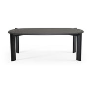 Steven - Modern Black Oval Dining Table - image 2