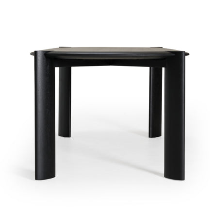 Steven - Modern Black Oval Dining Table - image 3