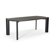 Steven - Modern Black Oval Dining Table - image 4