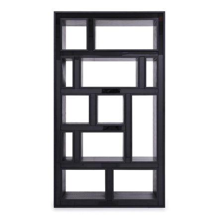 Suffolk - Contemporary Black Ash Bookcase - image 4
